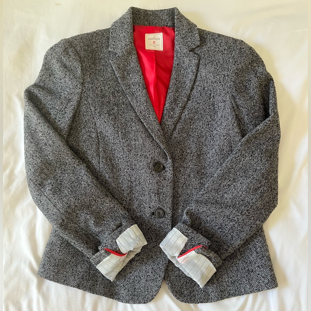 GAP Grey Wool-blend Blazer!